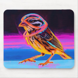 Mousepad Neon Sparrow com Acentos Brilhantes