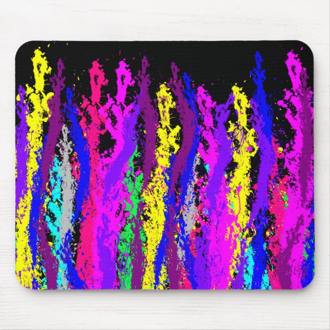 Mousepad Neon Splatter (Frente)
