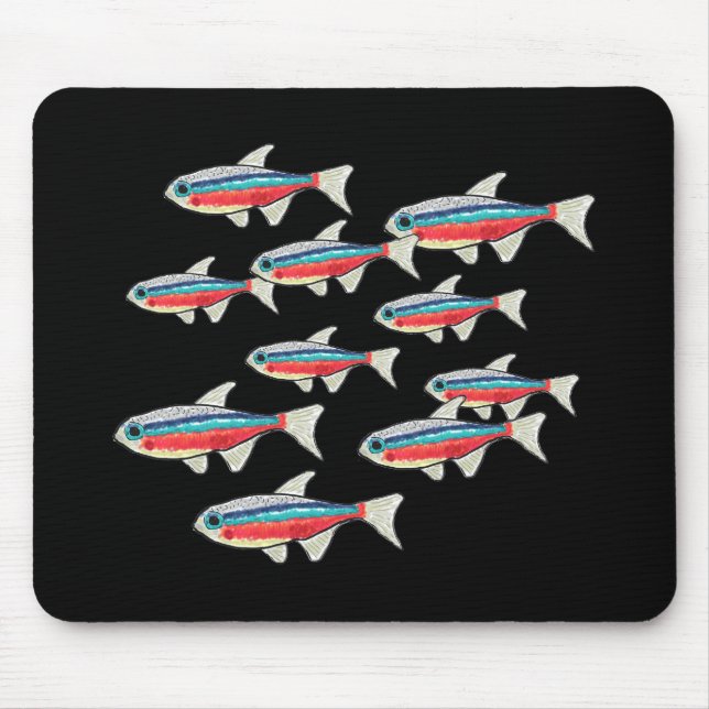 Mousepad Neon Tetra (Frente)