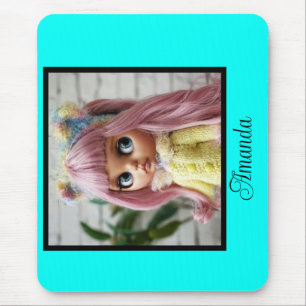 Mousepad Neon Turquoise, um tom moderno brilhante e moderno