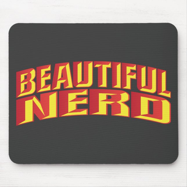 Mousepad Nerd bonito (Frente)