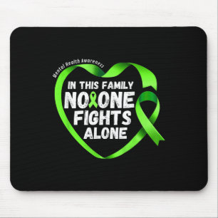 Mousepad Nesta Família Ninguém Luta Sozinha Pela Saúde Ment