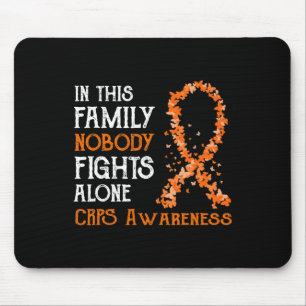 Mousepad Nesta família ninguém luta sozinho contra o CRPS