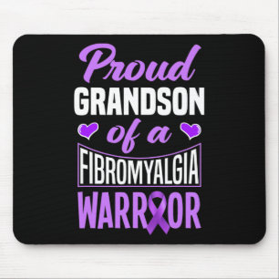 Mousepad Neto Orgulhoso De Um Guerreiro De Fibromialgia 1