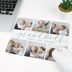 Mousepad Netos tornam a vida grande Colagem de Fotos