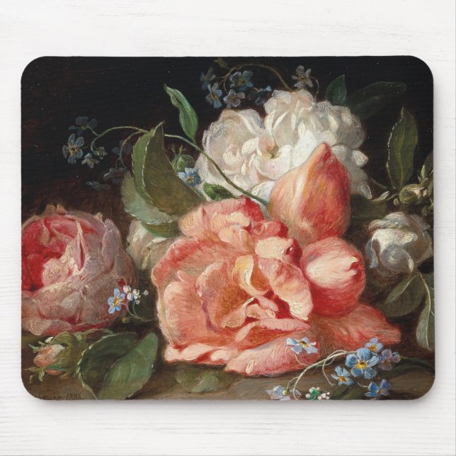 Mousepad Neugebauer J. Um Buquê de Flores com Rosas... (Frente)