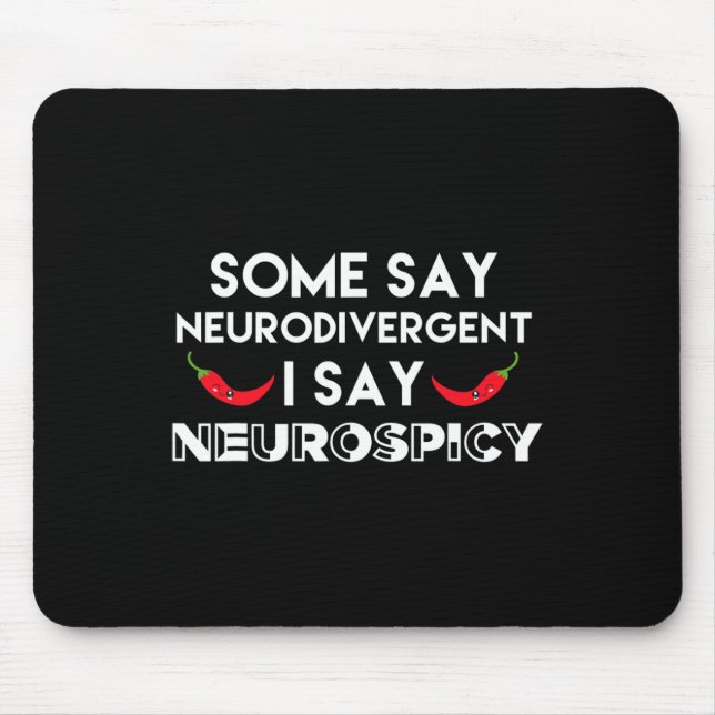 Mousepad Neurodivergência Neurospicy Adhd Diversificação (Frente)