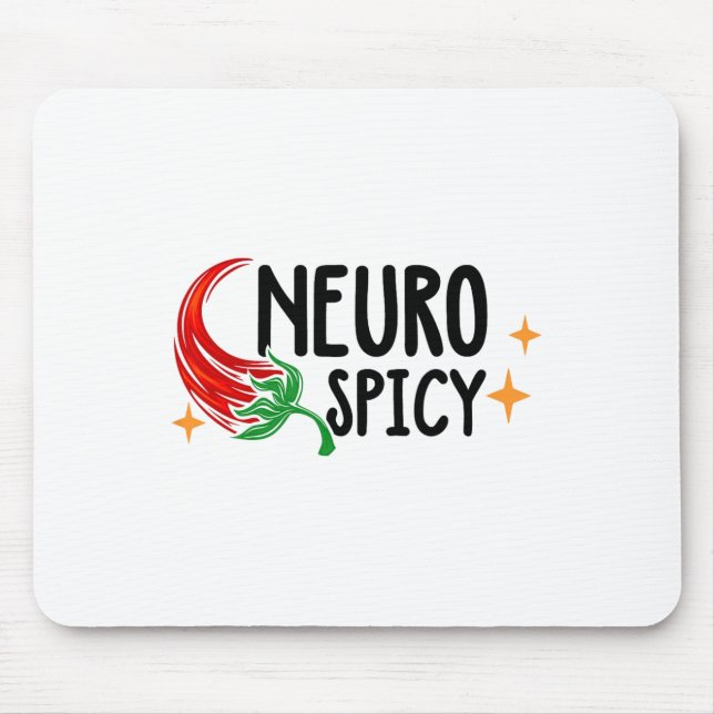 Mousepad Neurodiversidade Espical Neuro - Adhd - Autism Awa (Frente)