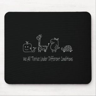 Mousepad Neurodiversidade Todos Nós Vivemos Sob Diferente C