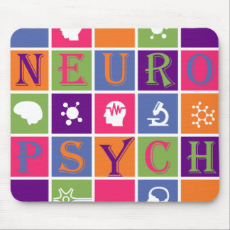 Mousepad Neuropsicologia - presentes para
