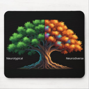 Mousepad Neurotípico vs. Neurodiverso