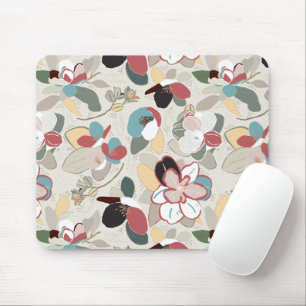 Mousepad Neutros de Florais de inverno