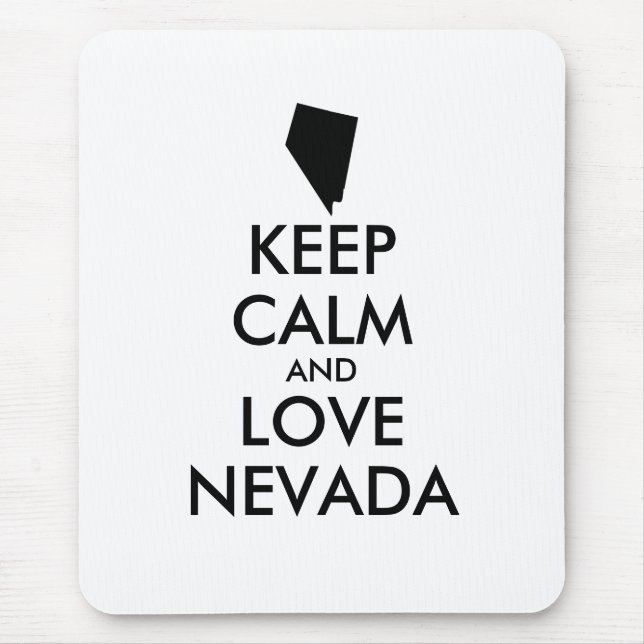 Mousepad NEVADA DE AMOR E CALMA personalizáveis (Frente)