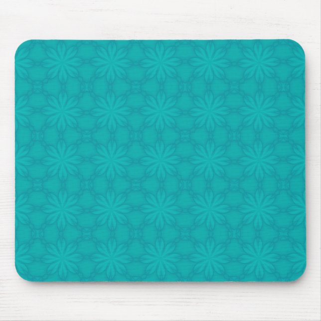 Mousepad Neve de Natal Turquesa (Frente)