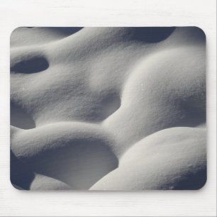 Mousepad Neve Esparsa Monta Natureza Abstrato