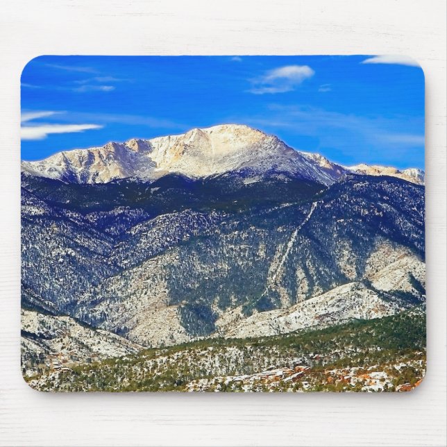 Mousepad Neve fresca e sol (Frente)