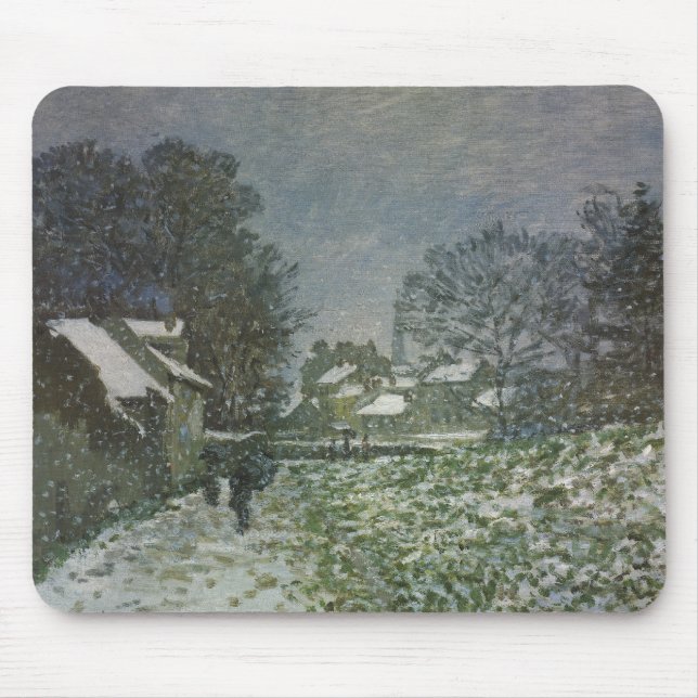 Mousepad Neve na Argentina por Claude Monet (Frente)