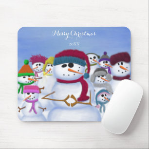 Mousepad Neves Cuta e Whimsical