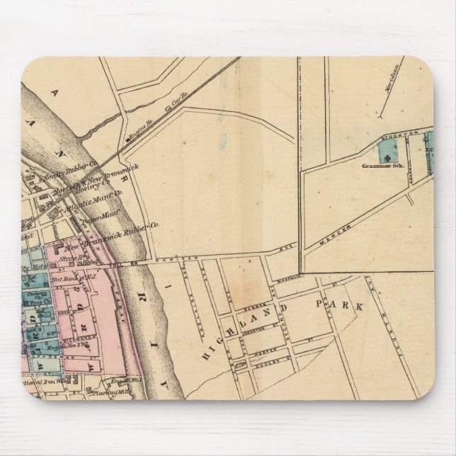 Mousepad New Brunswick, Princeton (Frente)