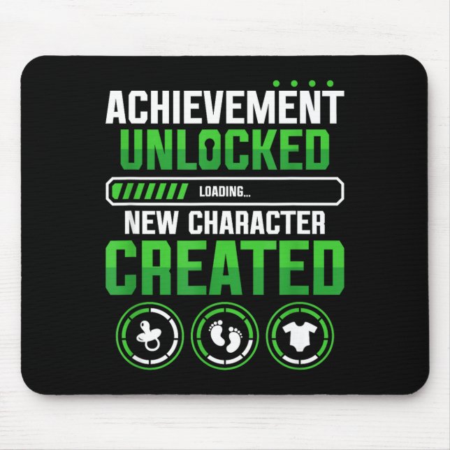 Mousepad New Character D Gamer Pregnancy Announcement  (Frente)