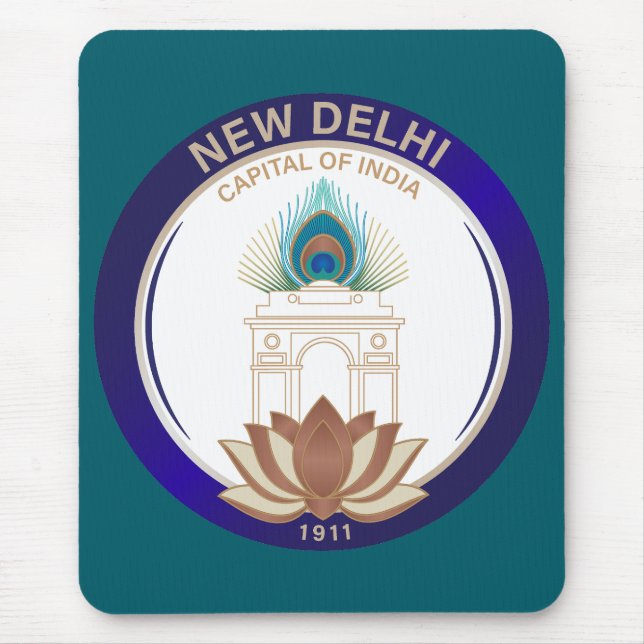 Mousepad New Delhi India (Frente)