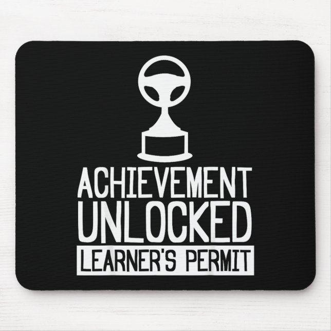 Mousepad New Driver Learner Permit Driving School - Driver' (Frente)