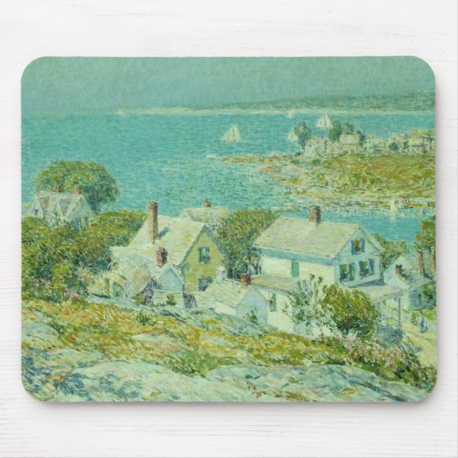 Mousepad New England Headlands (Arte da Paisagem Costeira) (Frente)