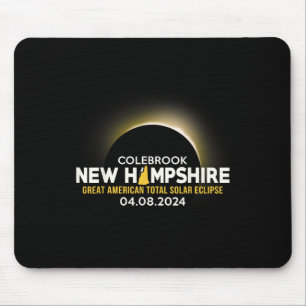 Mousepad New Hampshire Nh Total Eclipse Solar 2024