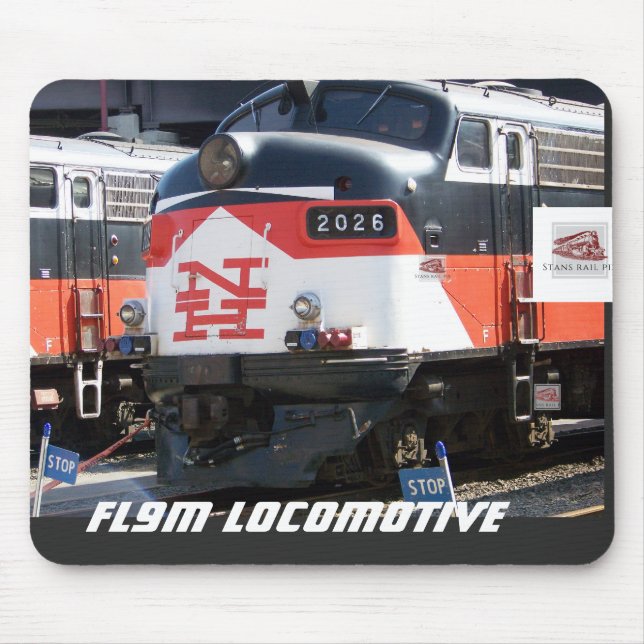 Mousepad New Haven Railroad ( C- DOT ) FL 9M 2026 Beefebida (Frente)