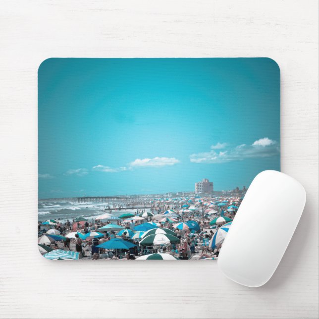 Mousepad New Jersey Coastal Beach Art (Com mouse)