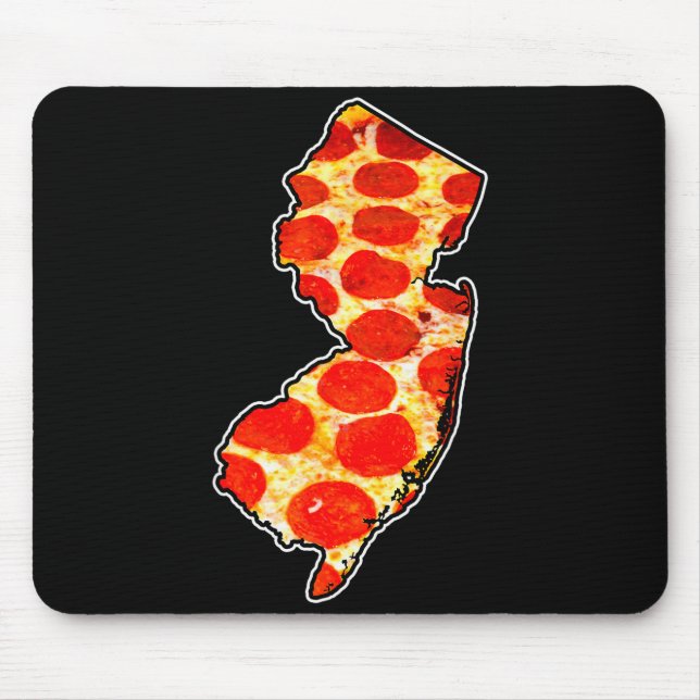 Mousepad New Jersey Pepperoni Zza  (Frente)