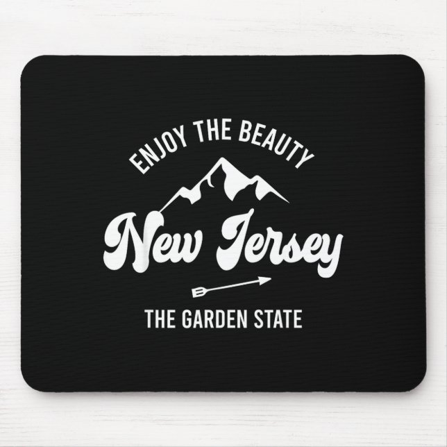 Mousepad New Jersey - The Garden State - Enjoy The Beauty  (Frente)
