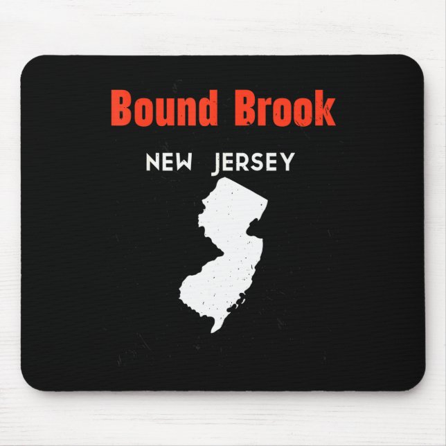 Mousepad New Jersey Usa State America New Jerseyite Bound B (Frente)