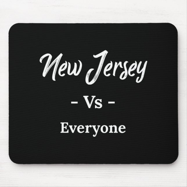 Mousepad New Jersey Vs Everyone  (Frente)