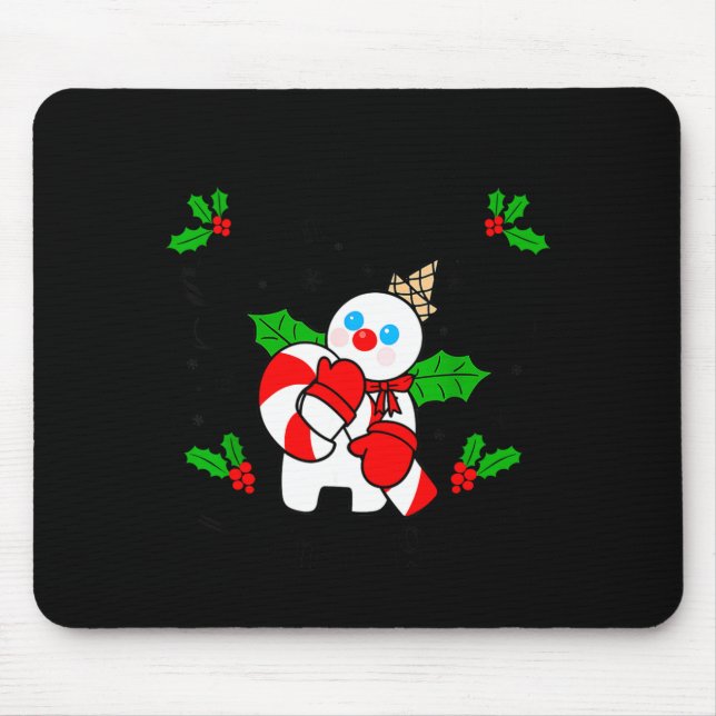Mousepad New Orleans Mr Bingle Christmas Tradition Snowman  (Frente)