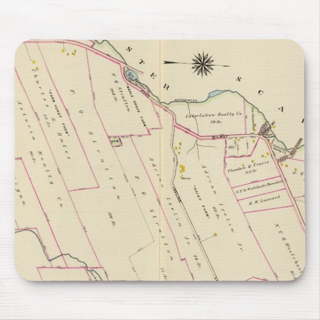 Mousepad New Rochelle ward 3, Nova York (Frente)