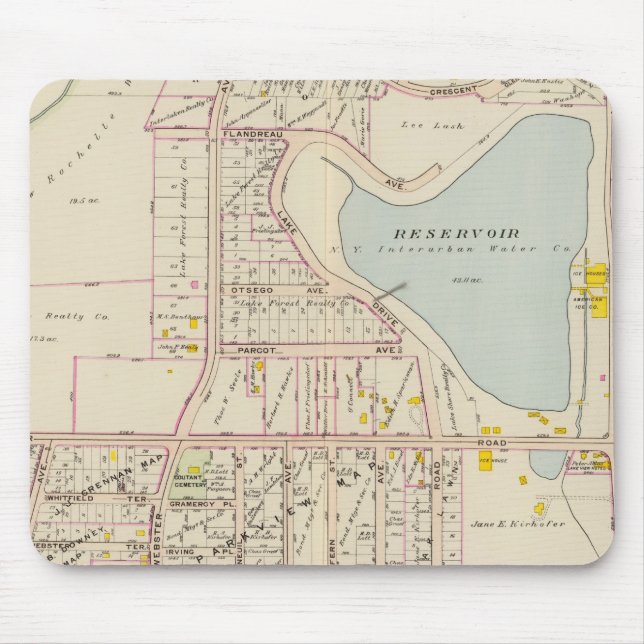 Mousepad New Rochelle ward 3, Nova York 2 (Frente)