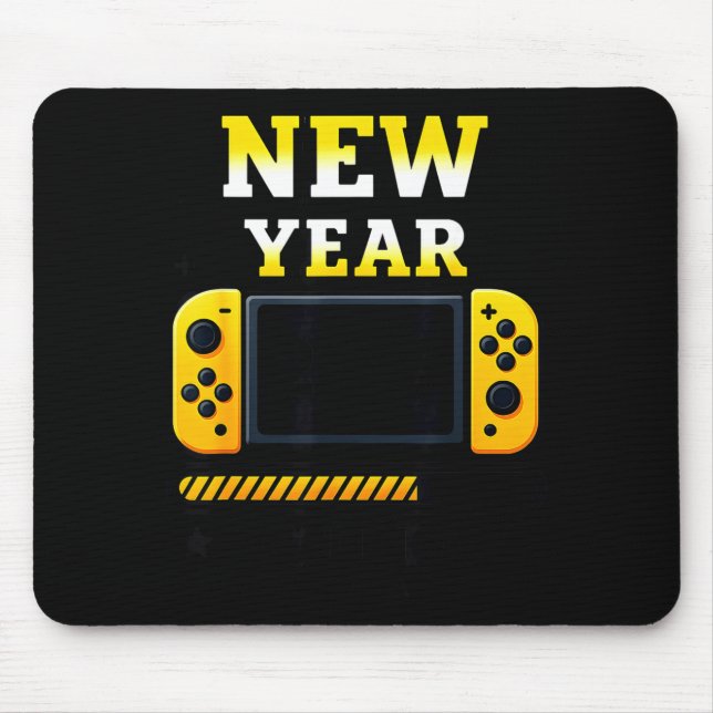 Mousepad New Year 2026 Loading Gaming Controller New Years  (Frente)