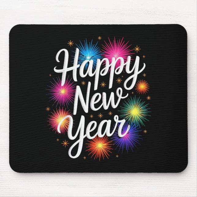 Mousepad New Years Eve Party Matching Happy New Year  (Frente)