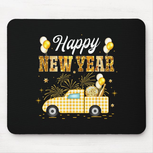 Mousepad New Years Eve Party Supplies 2026 Happy New Year T (Frente)