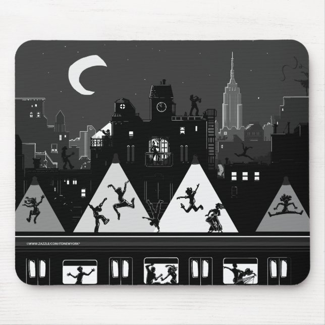 Mousepad New York Boogie Nights (Frente)