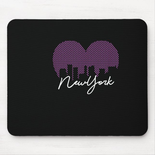 Mousepad New York City Is My Valentine  (Frente)