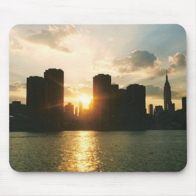 Mousepad New York Sunset (Frente)