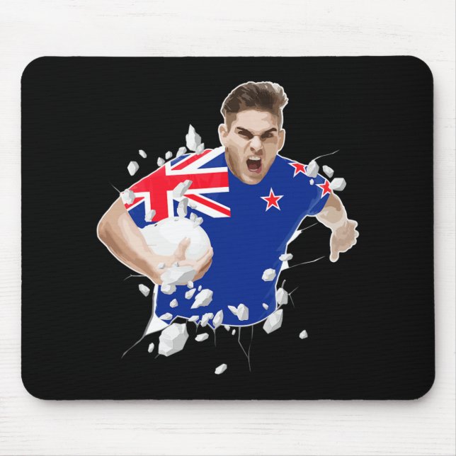 Mousepad New Zealand Rugby Jersey 2021 New Zealand Rugby  (Frente)