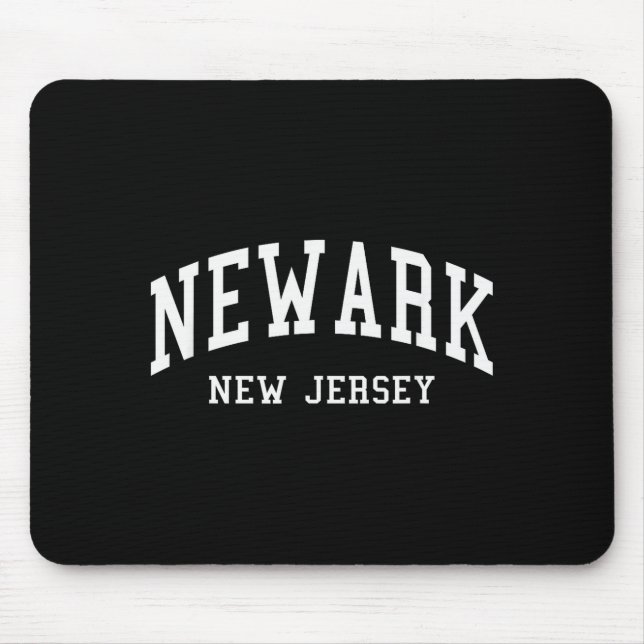 Mousepad Newark - New Jersey - Throwback Design - Clic  (Frente)