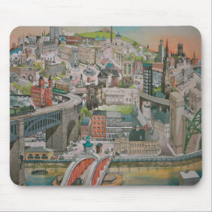 Mousepad Newcastle em cima de Tyne ao longo dos anos