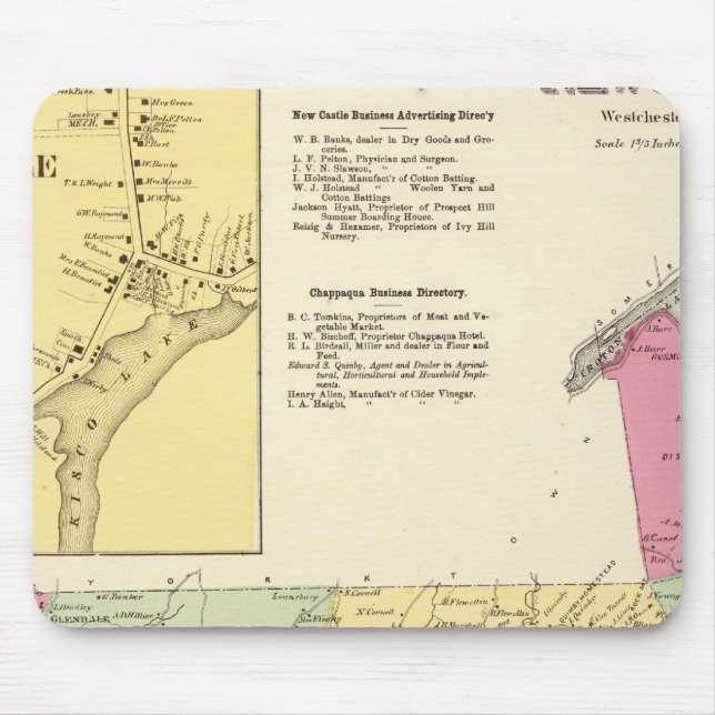 Mousepad Newcastle, Town (Frente)