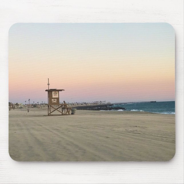 Mousepad Newport Beach em Sunset, Califórnia (Frente)