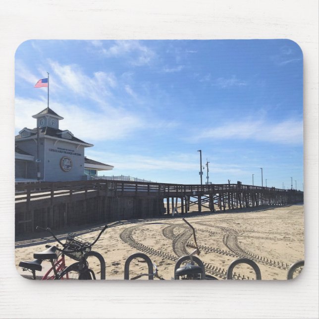 Mousepad Newport Pier, Newport Beach, Califórnia (Frente)