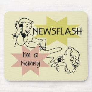 Mousepad Newsflash eu sou t-shirt e presentes de um